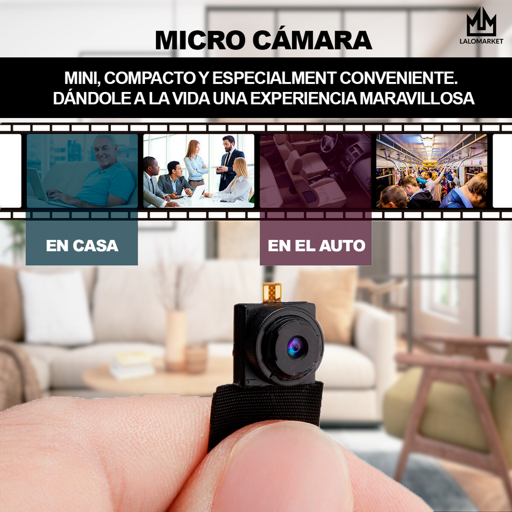 Mini Camara Espía 1080 Full HD – Cheque Store